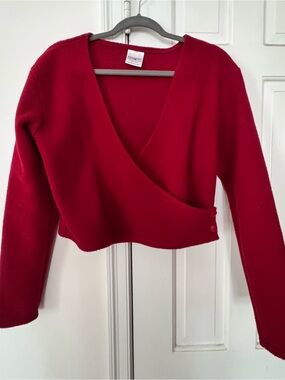 Mondor Figure Skating Fleece Wrap Top